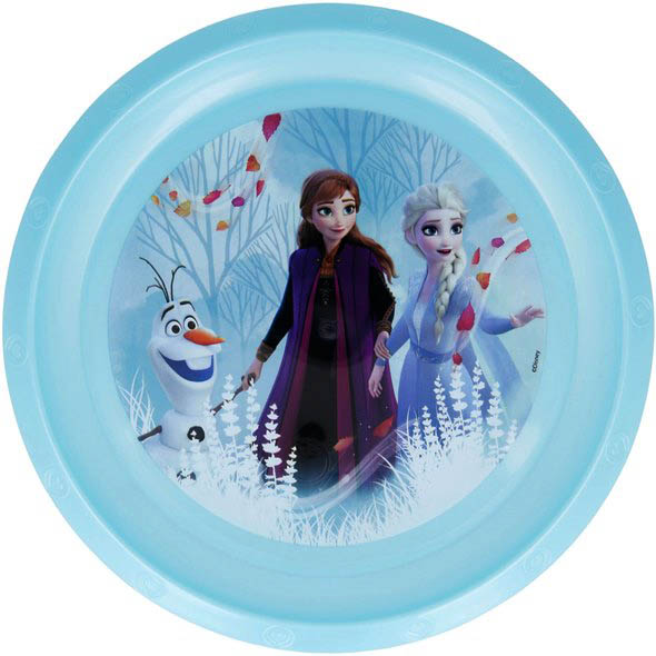 STOR Talíř Frozen 2 Ledové království Blue Forest 22cm