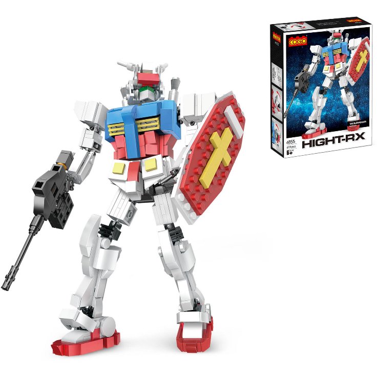 COGO Warrior stavebnice Bojový robot HIGHT-RX kompatibilní 549 dílů