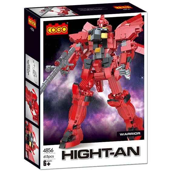 COGO Warrior stavebnice Bojový robot HIGHT-AN kompatibilní 613 dílů
