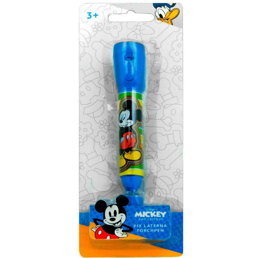TOYCOMPANY Propiska Mickey Mouse s LED svítilnou