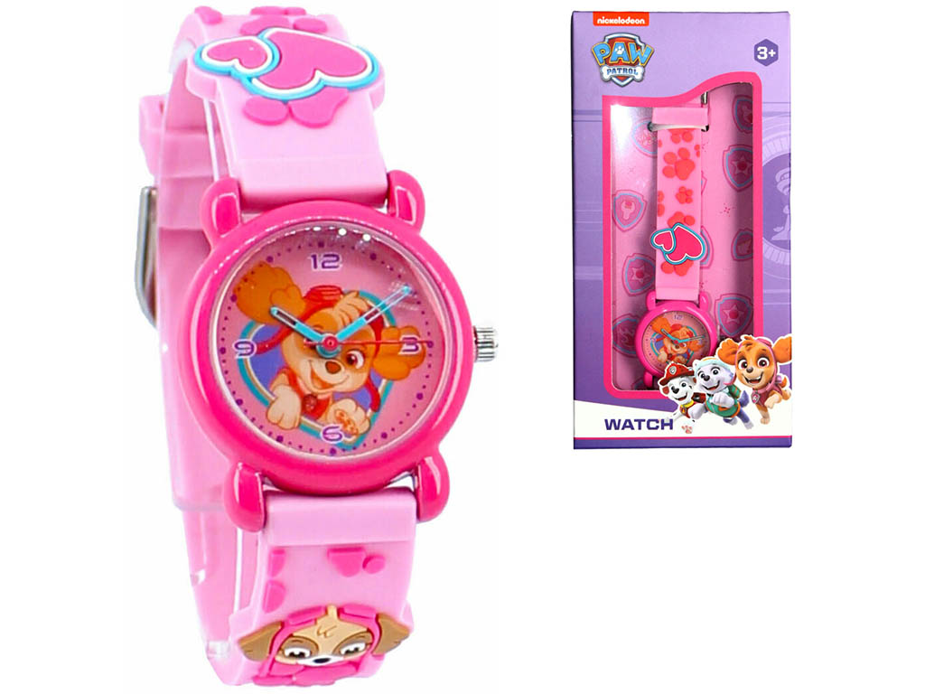 VADOBAG Hodinky Paw Patrol Skye růžové