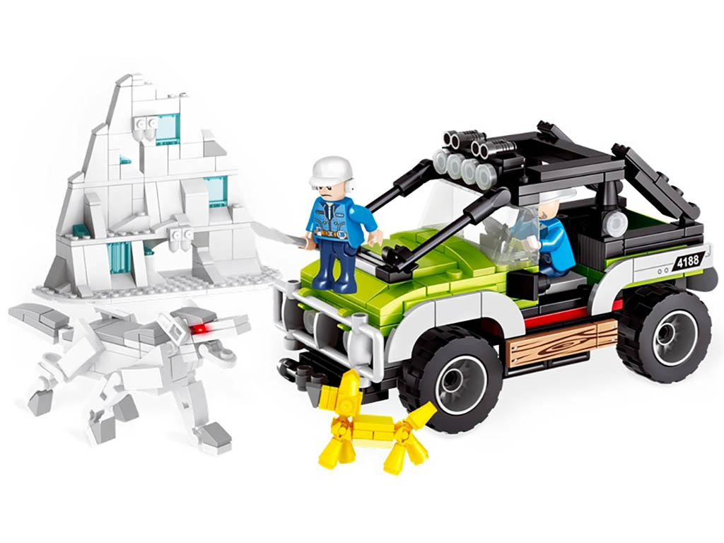 COGO City stavebnice Polární expedice kompatibilní 390 dílů