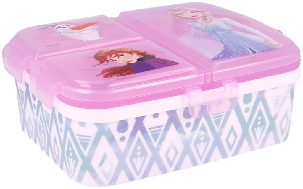 STOR Box na svačinu Frozen Ledové království Elements dělený XL