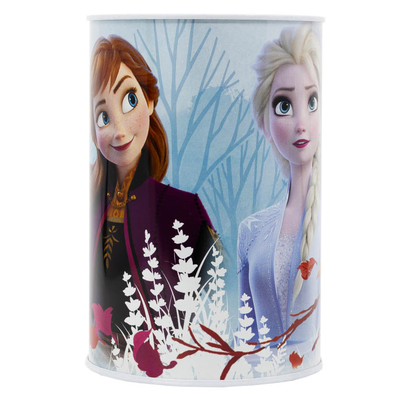 STOR Pokladnička Frozen Ledové království Blue Forest kovová XL
