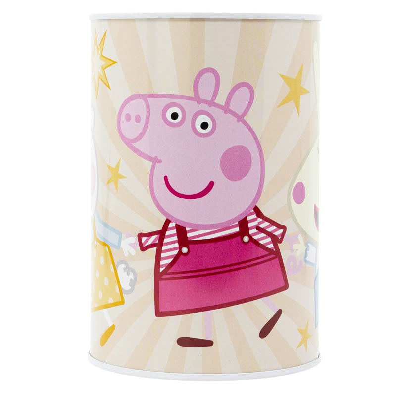Pokladnička Prasátko Peppa Kindness kovová XL