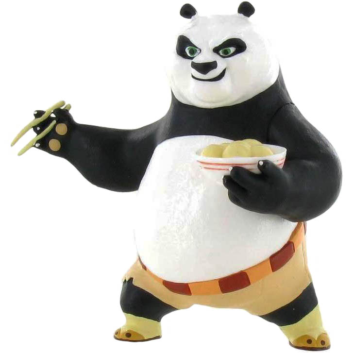 COMANSI Figurka Kung Fu Panda Po - jídlo