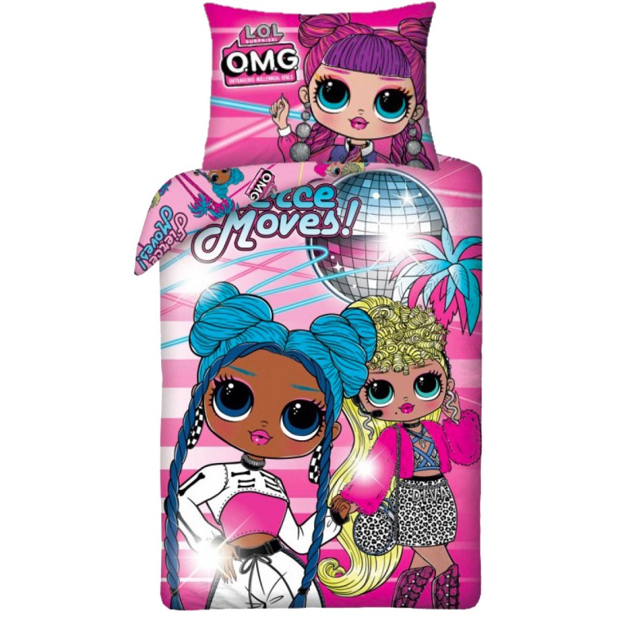 HALANTEX Povlečení L.O.L. Surprise OMG bavlna 140x200 70x90