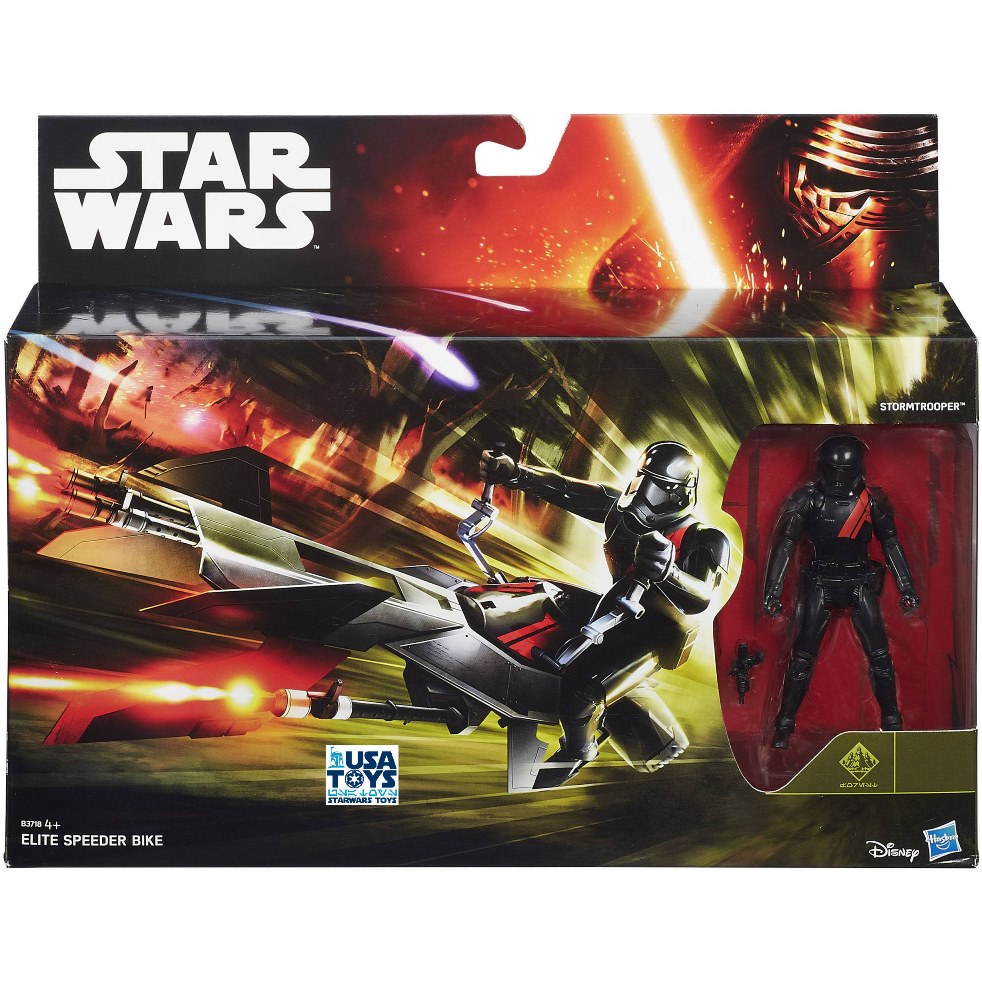 MATTEL Star Wars Elite Speeder Bike + Stormtrooper