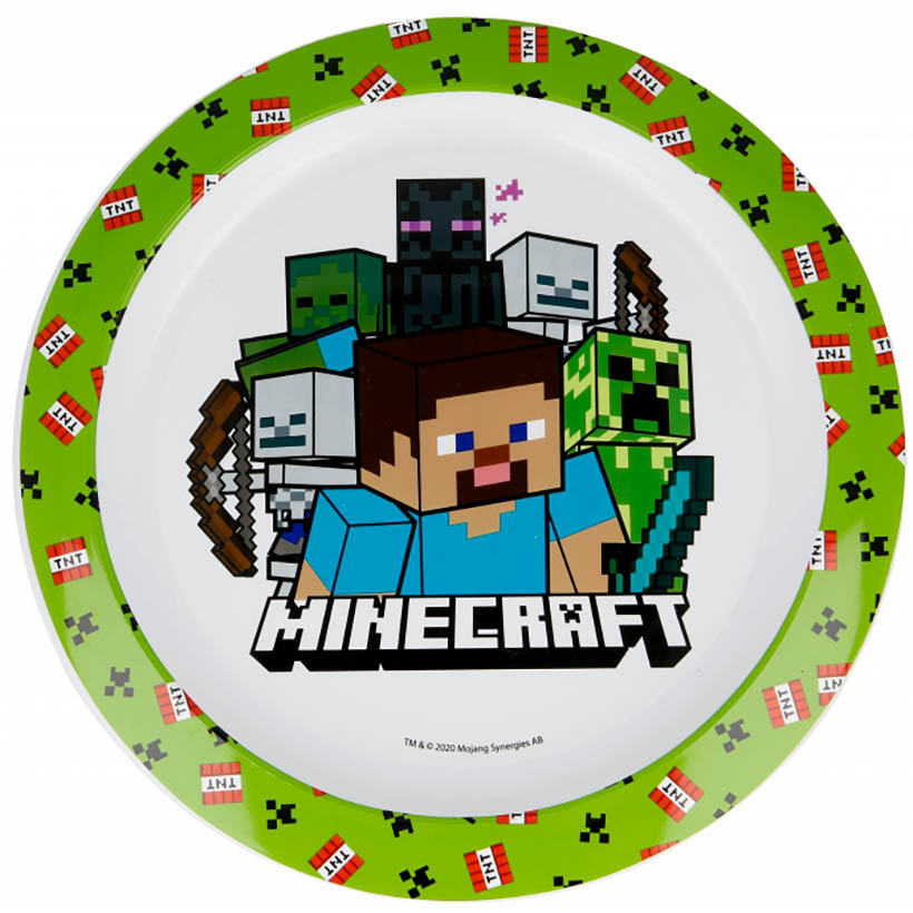 STOR Talíř Minecraft 22cm