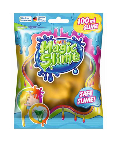 CRAZE Magic slime - magický sliz 100ml Barva: ZLATÁ