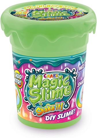 CRAZE Magic slime Shake it - vyrob si vlastní magický sliz 150ml Barva: SVĚTÉLKUJÍCÍ