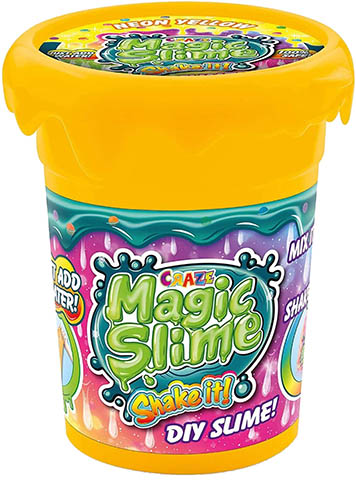 CRAZE Magic slime Shake it - vyrob si vlastní magický sliz 150ml Barva: ŽLUTÁ