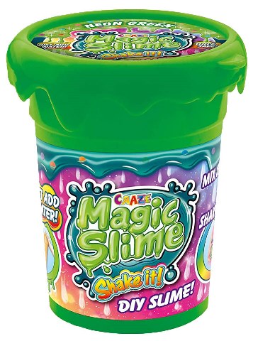 CRAZE Magic slime Shake it - vyrob si vlastní magický sliz 150ml Barva: ZELENÁ