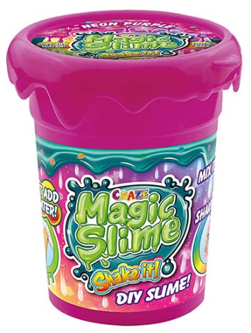 CRAZE Magic slime Shake it - vyrob si vlastní magický sliz 150ml Barva: RŮŽOVÁ