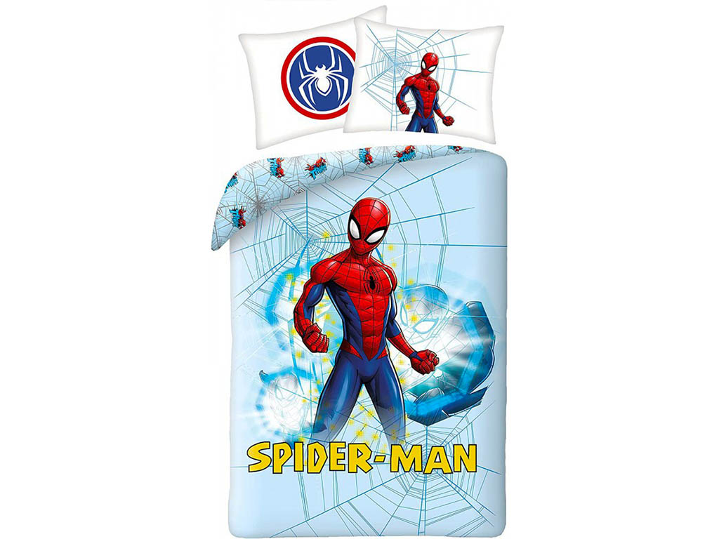 HALANTEX Povlečení Spiderman Web bavlna 140x200 70x90