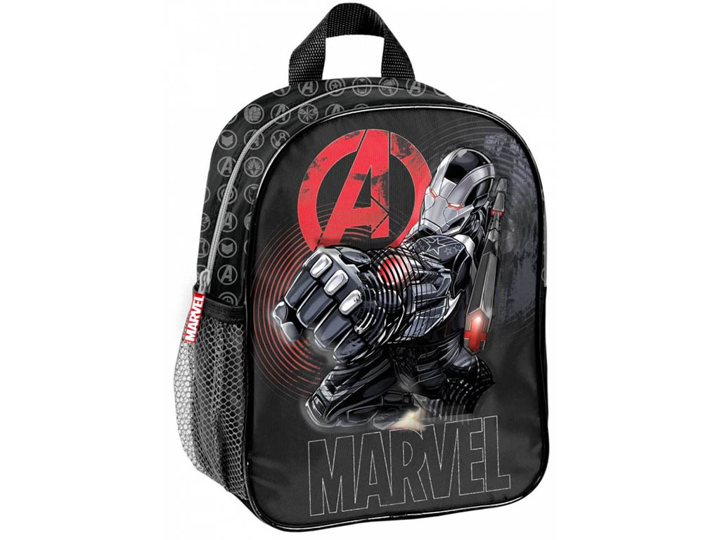 PASO Dětský batoh Marvel Avengers Fist 3D 28cm černý