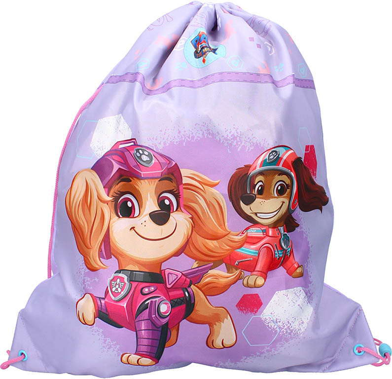 VADOBAG Sportovní lehký batůžek Paw Patrol / Sáček Paw Patrol Girl 37x44 cm