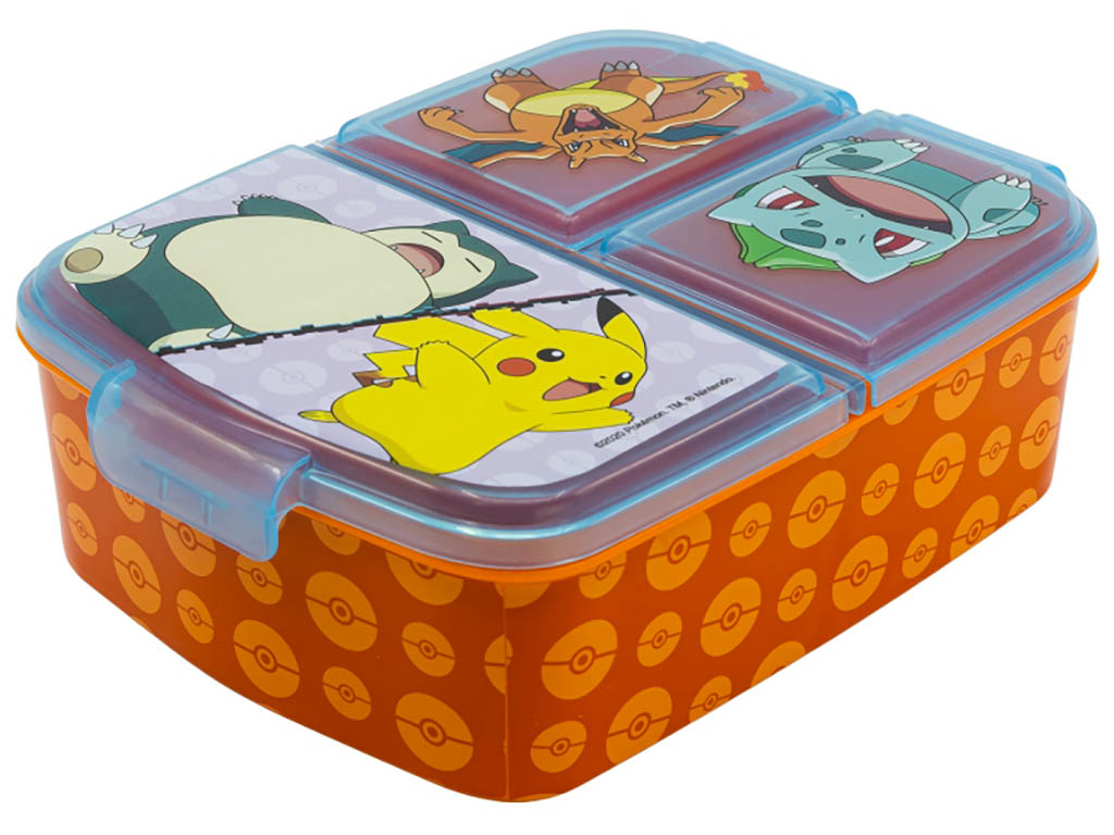 STOR Box na svačinu Pokémon dělený