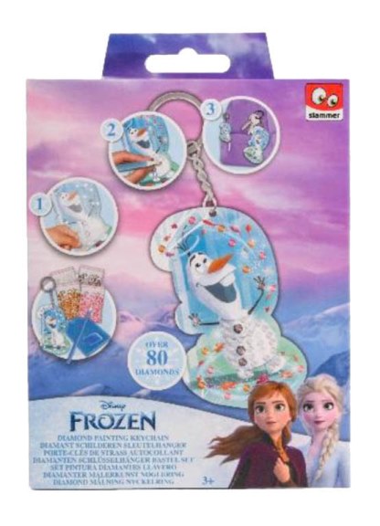 CANENCO Kreativní sada - vytvoř si diamantový přívěsek Frozen Ledové království DESIGN: OLAF