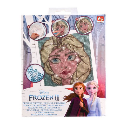 CANENCO Kreativní sada Frozen Ledové království - vytvoř si obrázky s diamanty DESIGN: ELSA