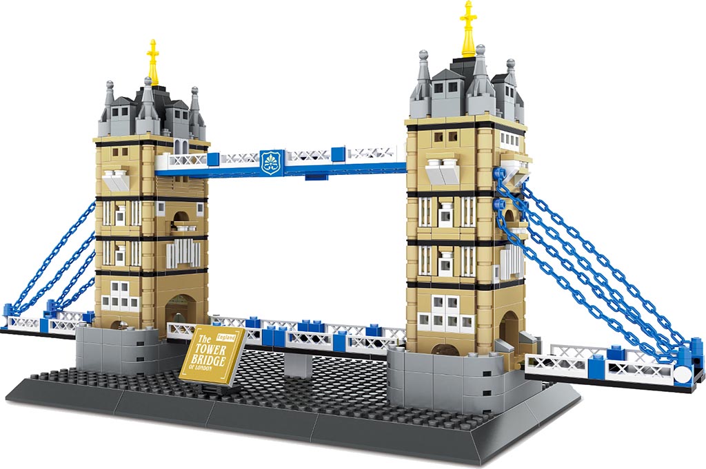 Wange Architect stavebnice Tower Bridge kompatibilní 969 dílů