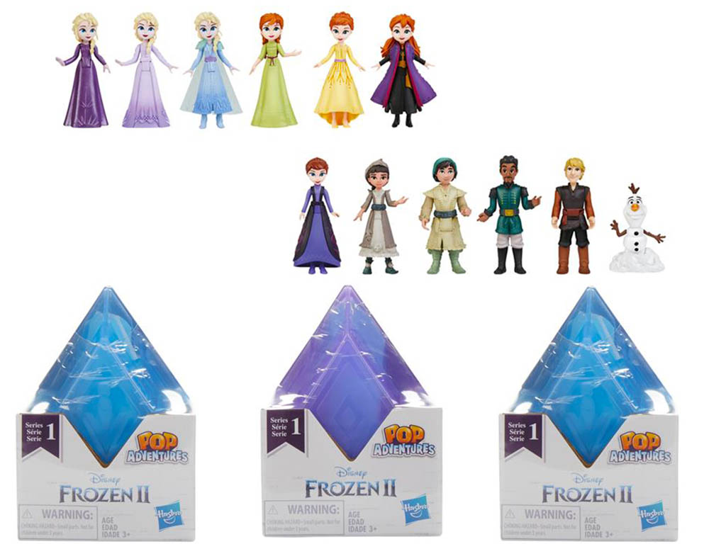 HASBRO Frozen figurky - překvapení v ledovém diamantu POP Adventures