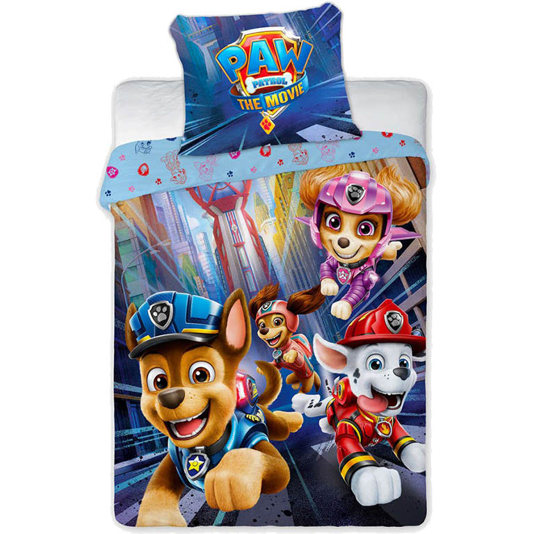 FARO Povlečení do postýlky Paw Patrol Movie bavlna 100x135 40x60