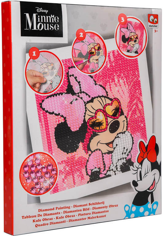 CANENCO Minnie Mouse Mozaika s třpytivými kamínky kreativní sada