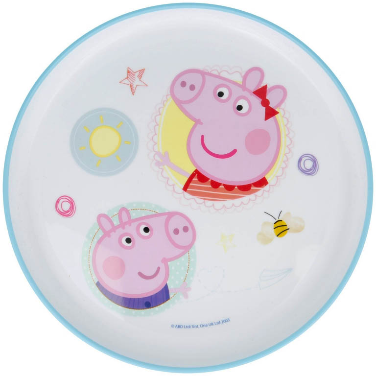 STOR Talíř Prasátko Peppa Premium 20 cm