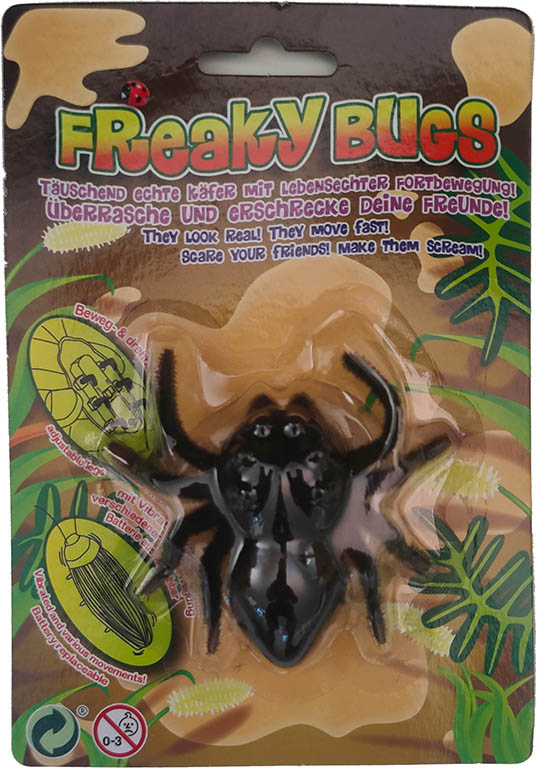 TOP MEDIA Freaky Bugs - hmyz jako živý na baterie DESIGN: PAVOUK