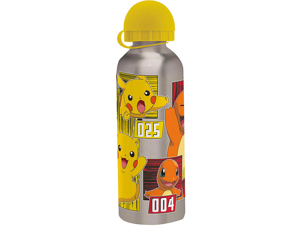 EUROSWAN ALU Láhev na pití Pokémon 500ml Barva: STŘÍBRNÁ
