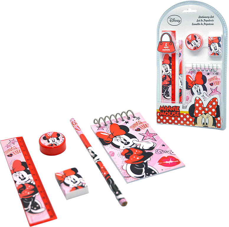 EUROSWAN Psací sada Minnie Mouse 5ks