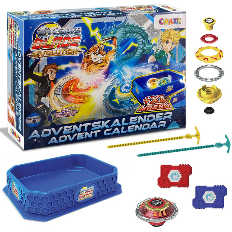 CRAZE Adventní kalendář Beyblade s arénou