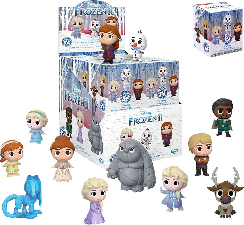 Funko POP! Frozen Ledové království Mystery Minis figurky - krabička s překvapením