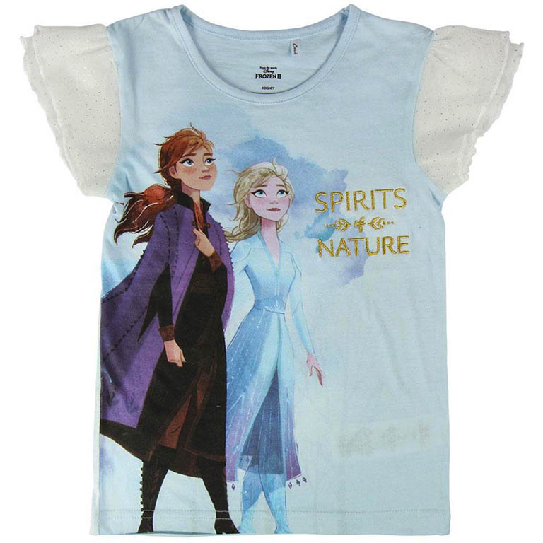 CERDA Dívčí tričko Frozen Ledové království Spirits bavlna tyrkysové Velikost: 92 (2 roky)