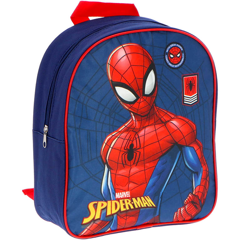 DIFUZED Batoh Spiderman Strong 30cm modrý