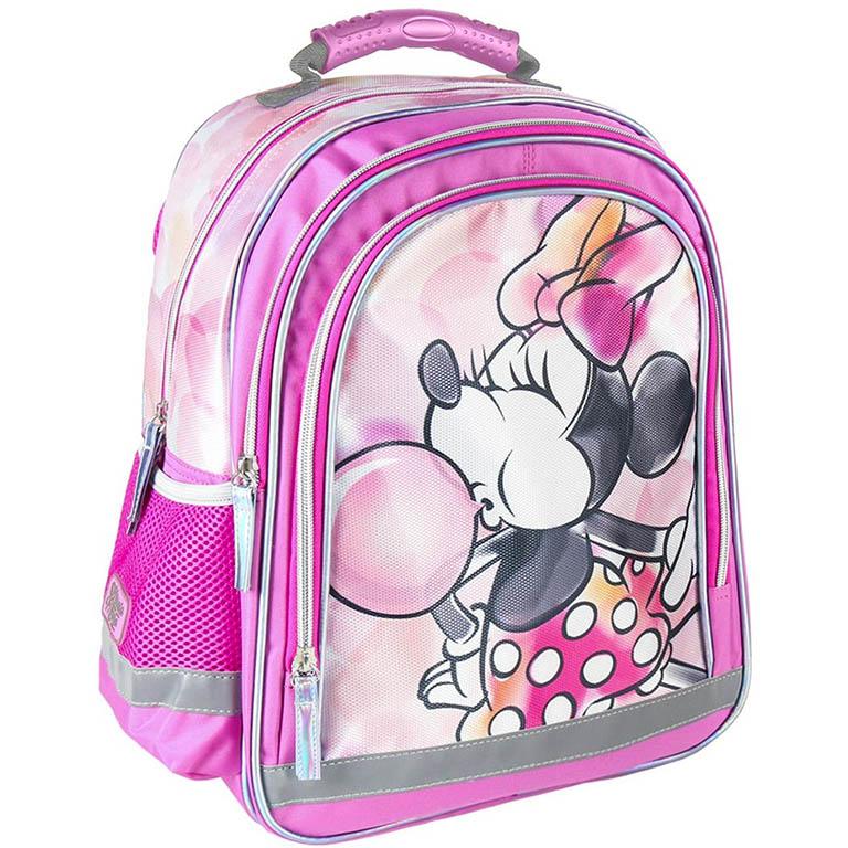 CERDA Školní batoh Minnie Bubble gum 38cm růžový