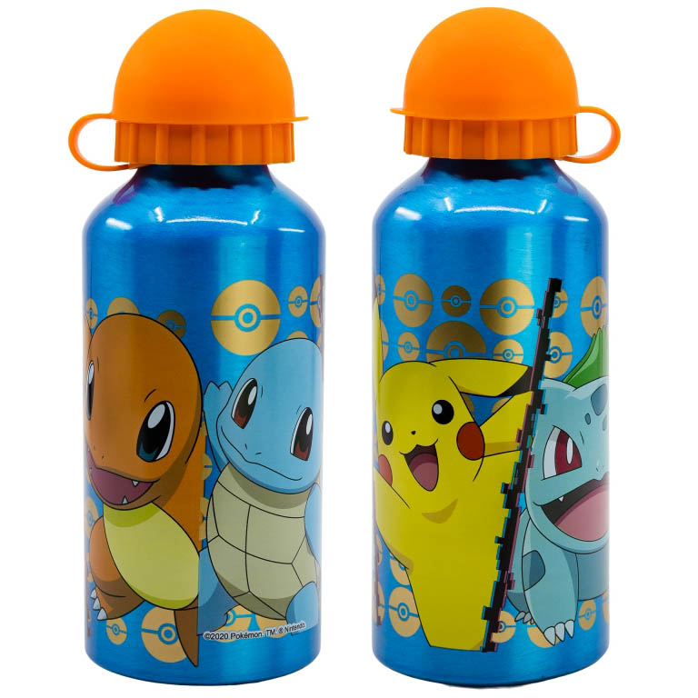 STOR ALU Láhev na pití Pokémon 400ml