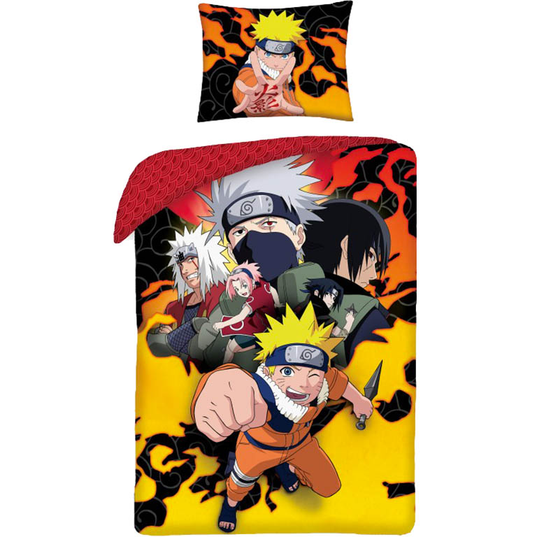 HALANTEX Povlečení Naruto Fight bavlna 140x200 70x90
