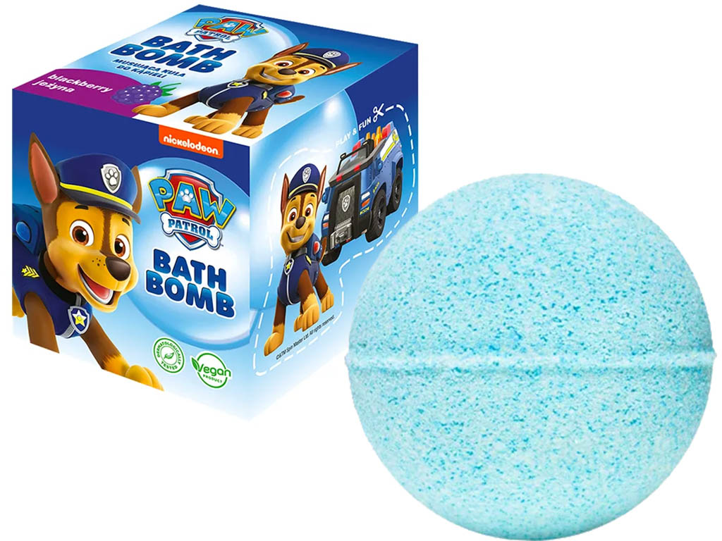 EDG Šumivá vodní bomba Paw Patrol Chase s ovocnou vůní 165g