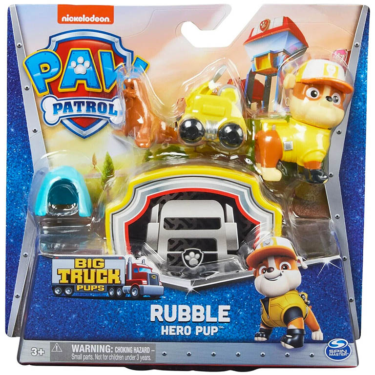 SPIN MASTER Figurka Paw Patrol Rubble Big Truck Pups hrací sada