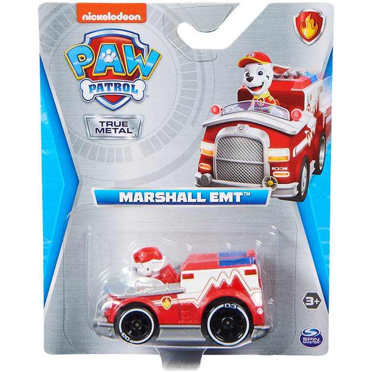 SPIN MASTER Autíčko Paw Patrol Marshall EMT True Metal