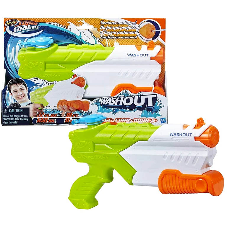 HASBRO Nerf Super Soaker Washout vodní pistole