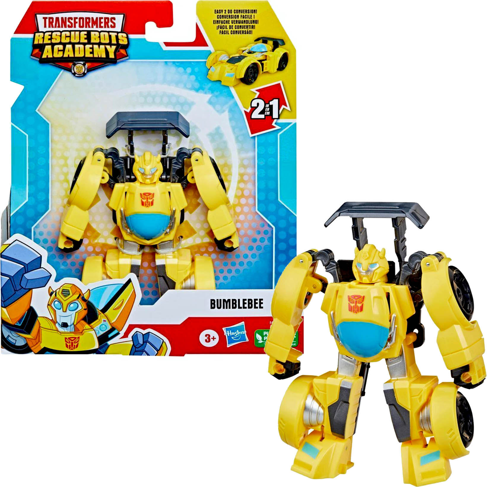 HASBRO Transformers Rescue Bots Academy Bumblebee 12cm