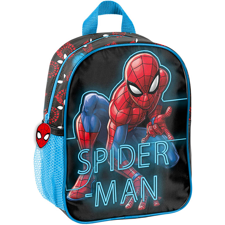 PASO Dětský batoh Spiderman 28cm černý