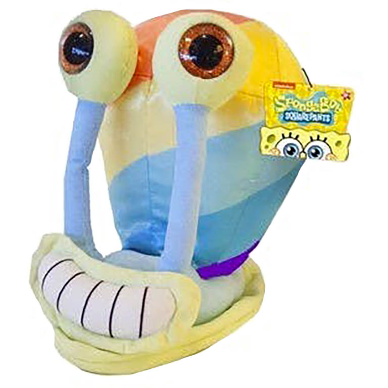 PLAY BY PLAY Plyšák Spongebob Gary duhový 23cm
