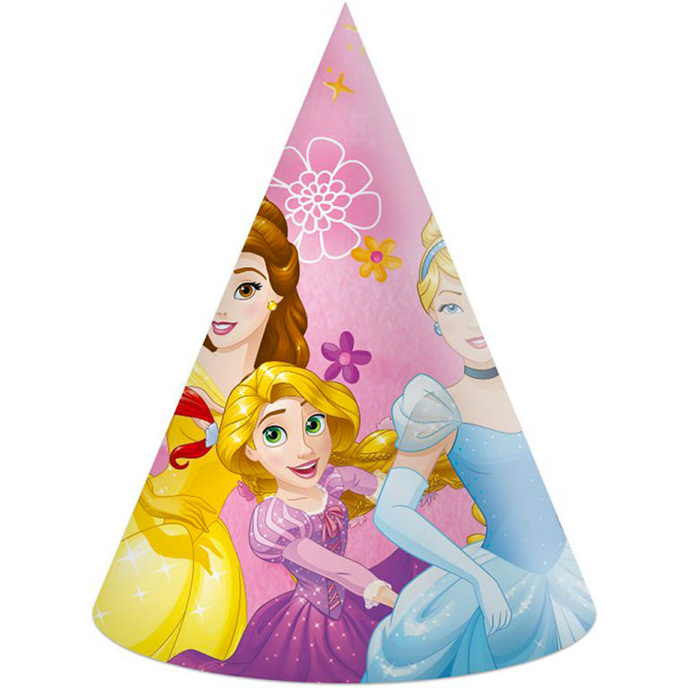 PROCOS Párty kloboučky Disney Princess 6ks