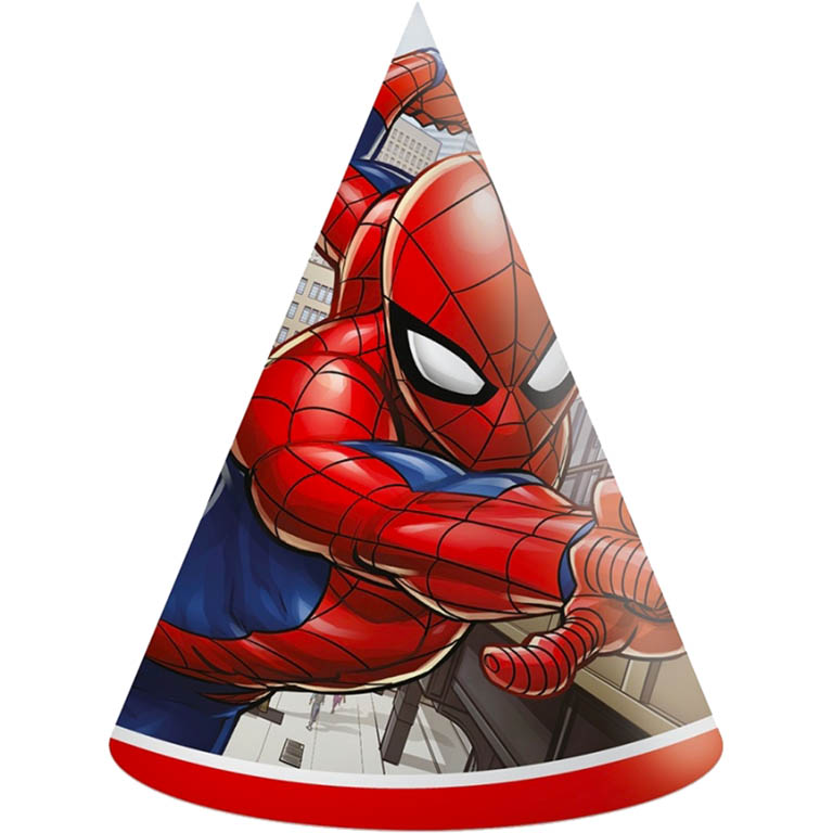 PROCOS Párty kloboučky Spiderman 6ks