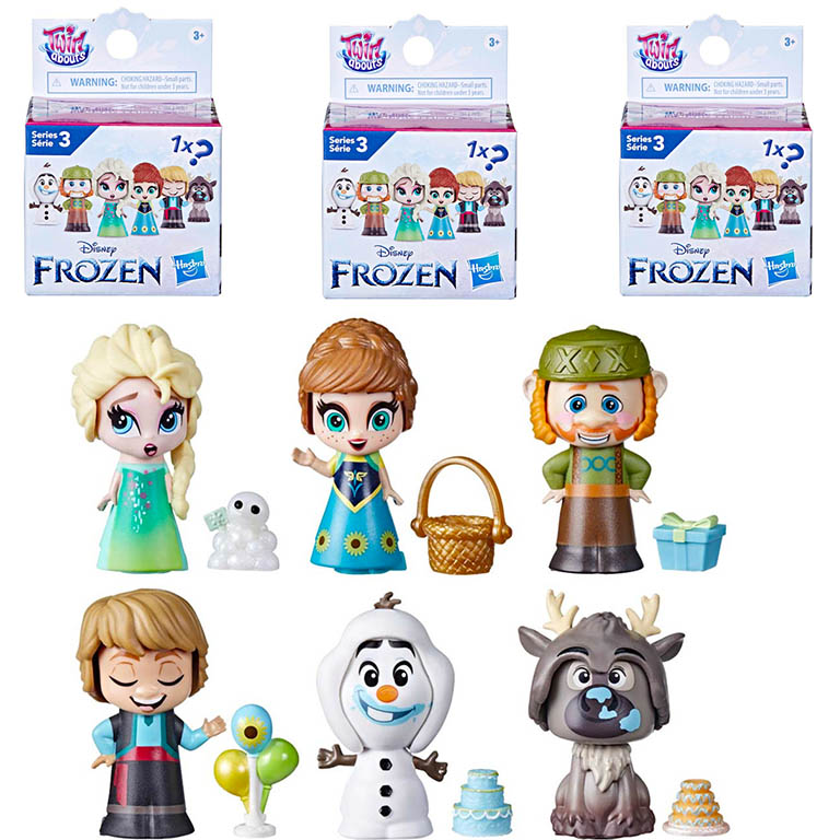 HASBRO Frozen Ledové království figurky Twirlabouts - krabička s překvapením