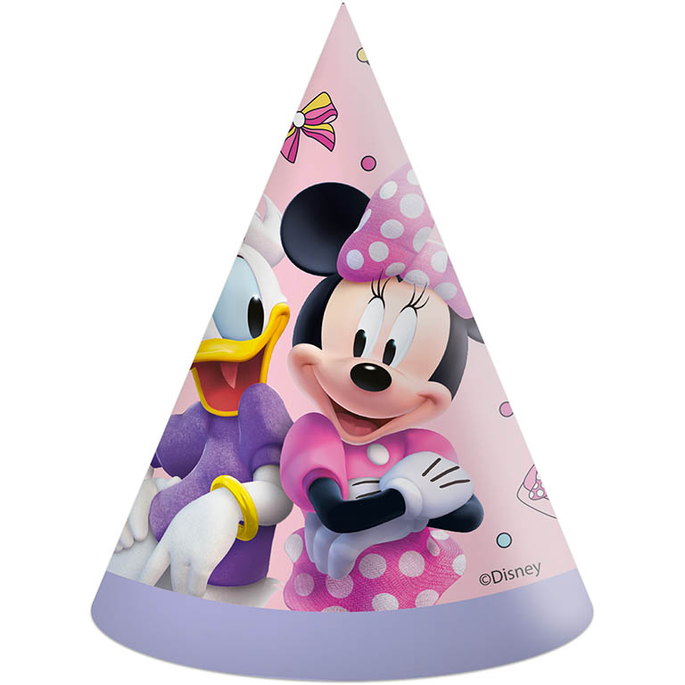 PROCOS Párty kloboučky Minnie Mouse 6ks